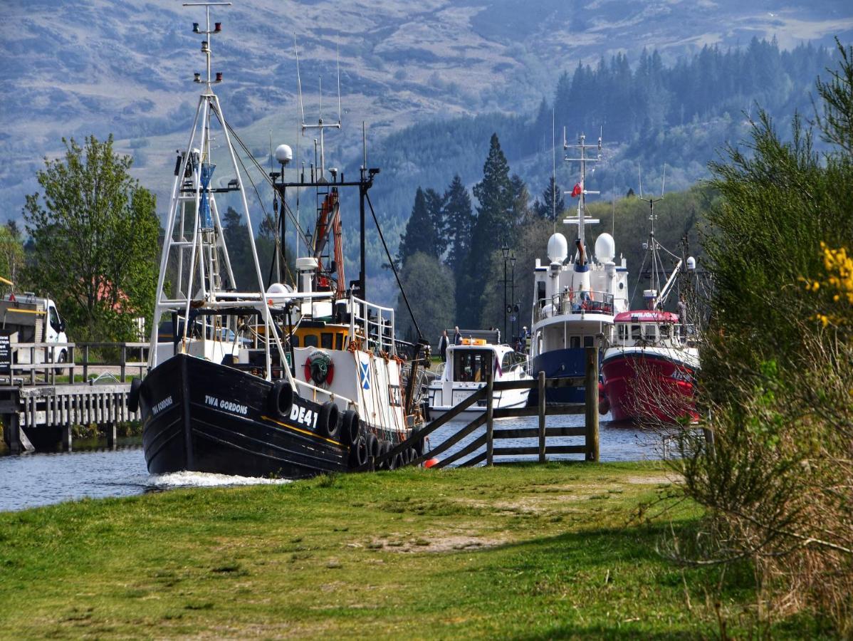 Hill cottage cabins Fort Augustus Esterno foto