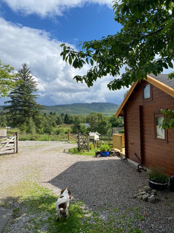 Hill cottage cabins Fort Augustus Esterno foto